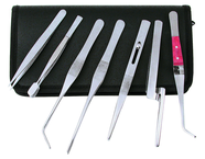 7 Piece Tweezer Set - Sun Tool & Supply