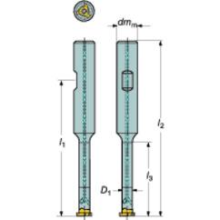 327-16B32EC-09 Grooving Cutter - Sun Tool & Supply