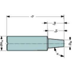 E16-A20-CE-175 Milling Cutters With Exchangeable Solid Cutting Head - Sun Tool & Supply