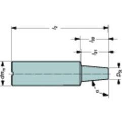 E16-A20-CE-175 Milling Cutters With Exchangeable Solid Cutting Head - Sun Tool & Supply