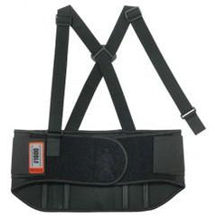 1600 S BLK STD ELASTIC BACK SUPPORT - Sun Tool & Supply