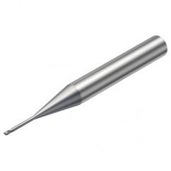 R216.32-00530-AI05G 1620 0.5mm 2 FL Solid Carbide End Mill - Corner Radius w/Cylindrical Shank - Sun Tool & Supply