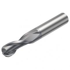 R216.42-10030-AC19G 1610 10mm 2 FL Solid Carbide Ball Nose End Mill w/Cylindrical Shank - Sun Tool & Supply