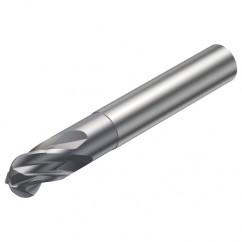 R216.44-16030-AI16G 1610 16mm 4 FL Solid Carbide Ball Nose End Mill w/Cylindrical Shank - Sun Tool & Supply