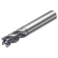 R216.T4-12030CAS16N 1620 12mm 4 FL Solid Carbide Turn-Milling End Mill w/Cylindrical Shank - Sun Tool & Supply