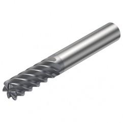 R215.24-04050BAC11H 1610 4mm 4 FL Solid Carbide End Mill - Corner Radius w/Cylindrical Shank - Sun Tool & Supply