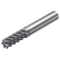 R215.35-05050-AC13L 1620 5mm 5 FL Solid Carbide End Mill - Corner Radius w/Cylindrical Shank - Sun Tool & Supply