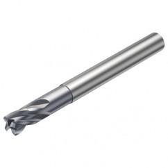 R216.24-10030BAJ10G 1610 10mm 4 FL Solid Carbide End Mill - Corner Radius w/Cylindrical Shank - Sun Tool & Supply