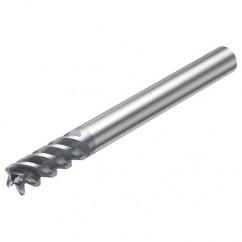 R216.24-10050EAK22H 1620 10mm 4 FL Solid Carbide End Mill - Corner Radius w/Cylindrical Shank - Sun Tool & Supply