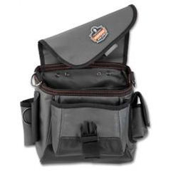 5516 GRAY TOPPED TOOL POUCH-STRAP - Sun Tool & Supply