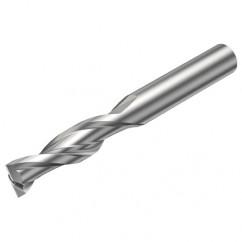 2P170-0300-NA H10F 3mm FL Straight Center Cut w/Cylindrical Shank - Sun Tool & Supply