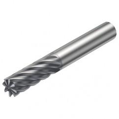 R215.3E-14030-AC26H 1610 14mm 14 FL Solid Carbide End Mill - Corner chamfer w/Cylindrical Shank - Sun Tool & Supply