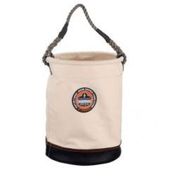 5730 WHT LEATHER BOTTOM BUCKET - Sun Tool & Supply