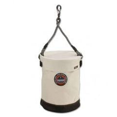 5740T WHT LEATHER BOTTOM BUCKET - Sun Tool & Supply