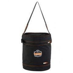 5975T M BLK POLY HOIST BUCKET W/TOP - Sun Tool & Supply