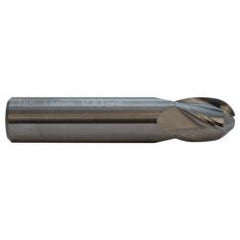 12mm TuffCut GP Stub Length 4 Fl Ball Nose TiAlN Coated Center Cutting End Mill - Sun Tool & Supply