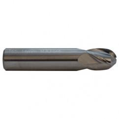 1/4 TuffCut GP Stub Length 4 Fl Ball Nose TiAlN Coated Center Cutting End Mill - Sun Tool & Supply