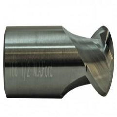 3/8 TuffCut GP Stub Length 2 Fl Ball Nose TiN Coated Center Cutting End Mill - Sun Tool & Supply