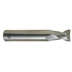 5/32 Dia. x 2 Overall Length 2-Flute .020 C/R Solid Carbide SE End Mill-Round Shank-Center Cutting-Uncoated - Sun Tool & Supply