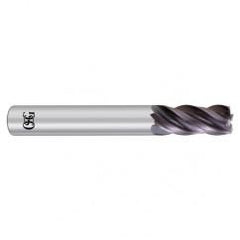 1 x 1 x 1-1/2 x 4 4Fl .125 C/R Carbide End Mill - EXO - Sun Tool & Supply