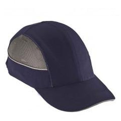 8960 LONG BRIM NAVY BUMP CAP W/LED - Sun Tool & Supply