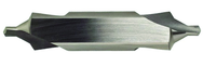 2.5mm x 63mm OAL 60/120° HSS Center Drill with Flat-Bright Form A - Sun Tool & Supply