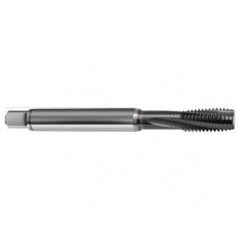 M8x1.0 6H 3-Flute PM Cobalt Semi-Bottoming 10 degree Spiral Flute Tap-TiAlN - Sun Tool & Supply