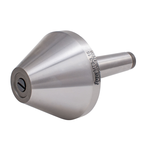 Bull Nose & Pipe Live Center MT1 Head Diameter 1.97in T.I.R. .0003 - Sun Tool & Supply