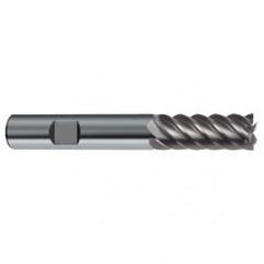 25mm Dia. - 121mm OAL - 45° Helix Bright Carbide End Mill - 10 FL - Sun Tool & Supply