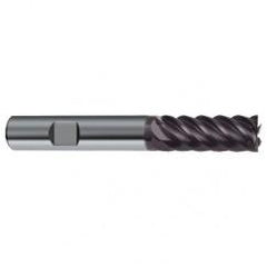 10mm Dia. - 72mm OAL - 45° Helix Firex Carbide End Mill - 6 FL - Sun Tool & Supply