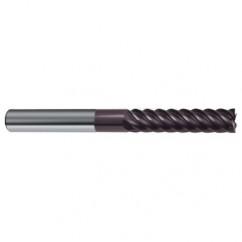 5/16" Dia. - 3" OAL - 45° Helix Firex Carbide End Mill - 6 FL - Sun Tool & Supply