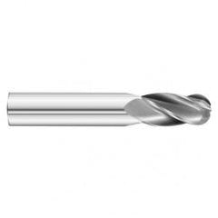 1/4 x 2 x 4-1/2 4 Flute Ball Nose  End Mill- Series 3200SD - Sun Tool & Supply