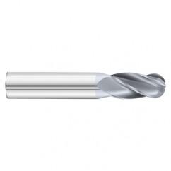 31/64 x 1 x 3 4 Flute Ball Nose  End Mill- Series 3200SD - Sun Tool & Supply