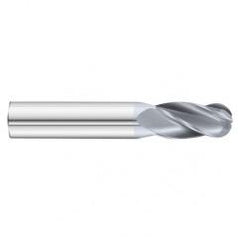 23/64 x 1 x 2-1/2 4 Flute Ball Nose  End Mill- Series 3200SD - Sun Tool & Supply