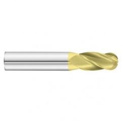 15/32 x 1 x 3 4 Flute Ball Nose  End Mill- Series 3200SD - Sun Tool & Supply