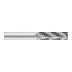 5/16 Dia. x 4 Overall Length 4-Flute .060 C/R Solid Carbide SE End Mill-Round Shank-Center Cut-Uncoated - Sun Tool & Supply