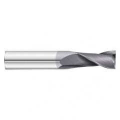 16mm Dia. x 89mm Overall Length 2-Flute Square End Solid Carbide SE End Mill-Round Shank-Center Cut-TiAlN - Sun Tool & Supply