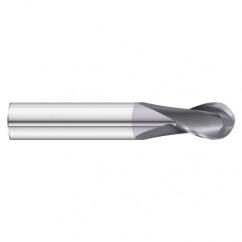 7/16 x 3/4 x 2-3/4 2 Flute Ball Nose  End Mill- Series 3215STB - Sun Tool & Supply