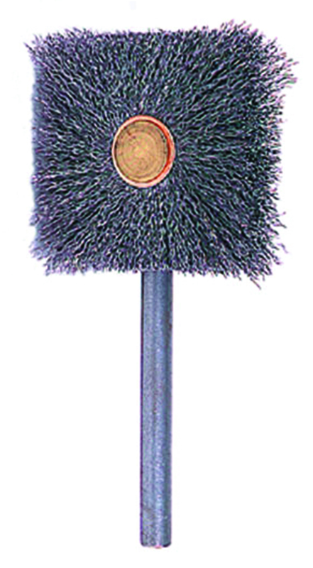 1-7/8" Diameter - Square Wire Brush - Sun Tool & Supply