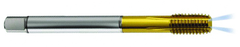 M8 x 1.25 Dia. - 6HX - 5 FL - PM Cobalt Semi-Bott Tap-TiCN-Coolant-Thru-FORM-C - Sun Tool & Supply