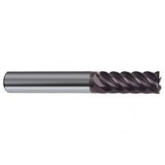 25mm Dia. - 121mm OAL - 45° Helix Firex Carbide End Mill - 10 FL - Sun Tool & Supply