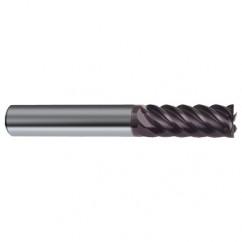 8mm Dia. - 63mm OAL - 45° Helix Firex Carbide End Mill - 6 FL - Sun Tool & Supply