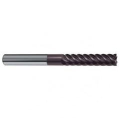 12mm Dia. - 150mm OAL - 45° Helix Firex Carbide End Mill - 6 FL - Sun Tool & Supply