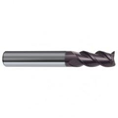 2.5mm Dia. - 32mm OAL - 45° Helix Firex Carbide End Mill - 3 FL - Sun Tool & Supply