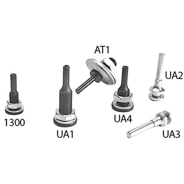 Brush Research Mfg. - Brush Arbors Product Compatibility: NamPower Disc Brush Arbor Type: Threaded Adapter - Sun Tool & Supply