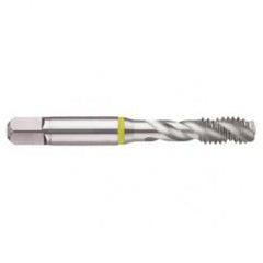 5/8-11 2B 3-Flute Cobalt Yellow Ring Semi-Bottoming 40 degree Spiral Flute Tap-Bright - Sun Tool & Supply