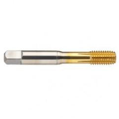 M3 x .50 Dia. - 6HX - 4 FL - Cobalt Semi-Bott Tap FORM-C-TiN - Sun Tool & Supply