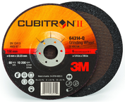 9 x 1/4 x 5/8 Type 27 Q/C Depressed Center Wheel-Cubitron II - Sun Tool & Supply