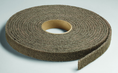 2'' x 30 ft. - Grade A Medium Grit -ium Grit - Scotch-Brite Cut & Polish Non Woven Abrasive Roll - Sun Tool & Supply