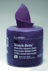 8" x 20' - A VFN Grade - Scotch-Brite™ Multi-Flex Abrasive Sheet Roll - Sun Tool & Supply